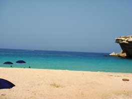 Beaches in Sultanat Oman